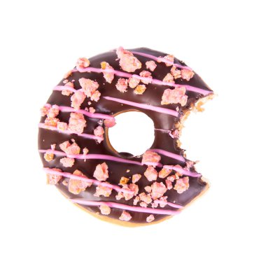 çörek veya bir arka plan üzerinde konsepti ile çörek