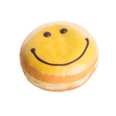 çörek veya bir arka plan üzerinde konsepti ile çörek.