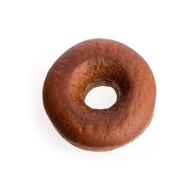 çörek veya bir arka plan üzerinde konsepti ile çörek.