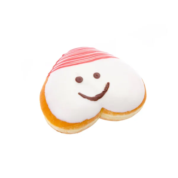 Donut oder Donut mit Konzept auf Hintergrund. — Stockfoto