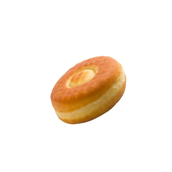 Donut lub pączek z koncepcją na tle. — Zdjęcie stockowe