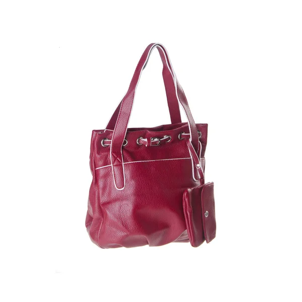 Tasche oder Damentasche mit Konzept auf Hintergrund. — Stockfoto