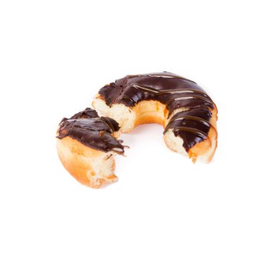 çörek veya bir arka plan üzerinde konsepti ile çörek.