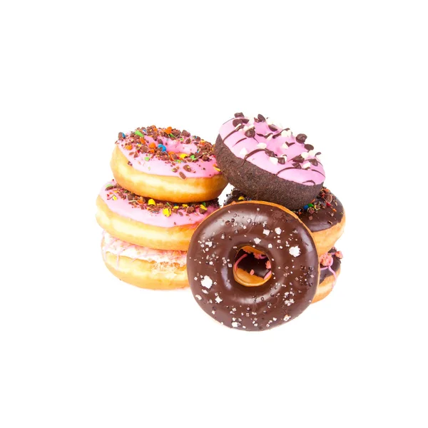 Donut or donut with concept on a background. — Stock Photo, Image