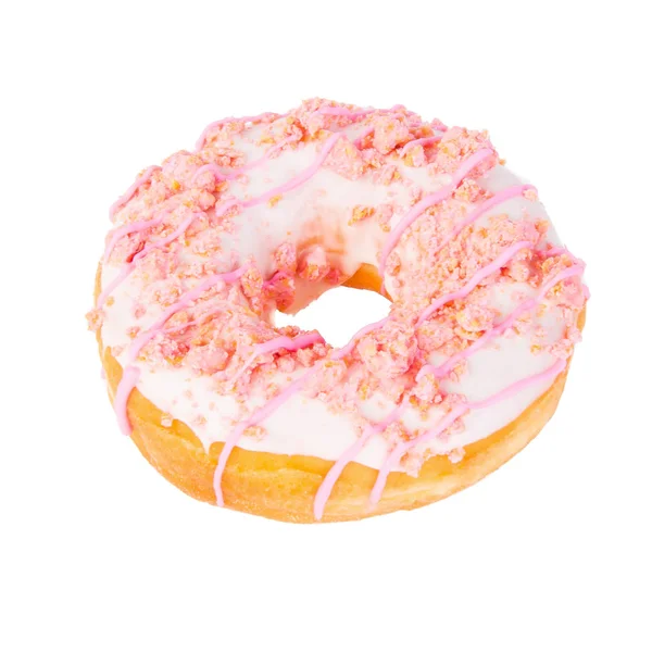 Donut o donut con concepto sobre fondo . — Foto de Stock