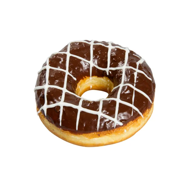 Donut ou donut com conceito em um fundo . — Fotografia de Stock