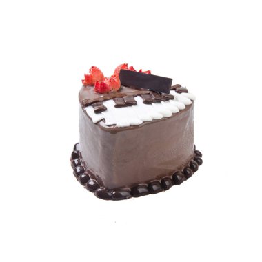 kek veya bir arka plan üzerinde şeklinde pastayı.