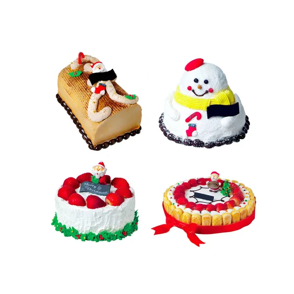Cake or christmas cakes on a background. — Stock Photo, Image