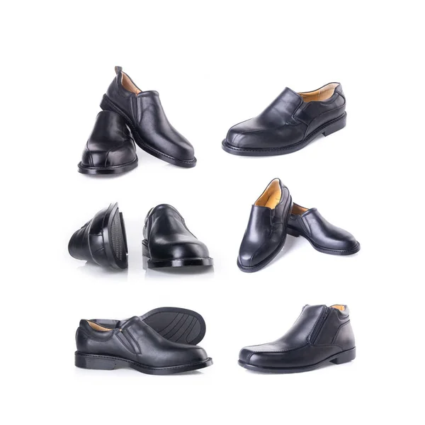 Buty lub buty męskie w koncepcja moda na tle. — Zdjęcie stockowe