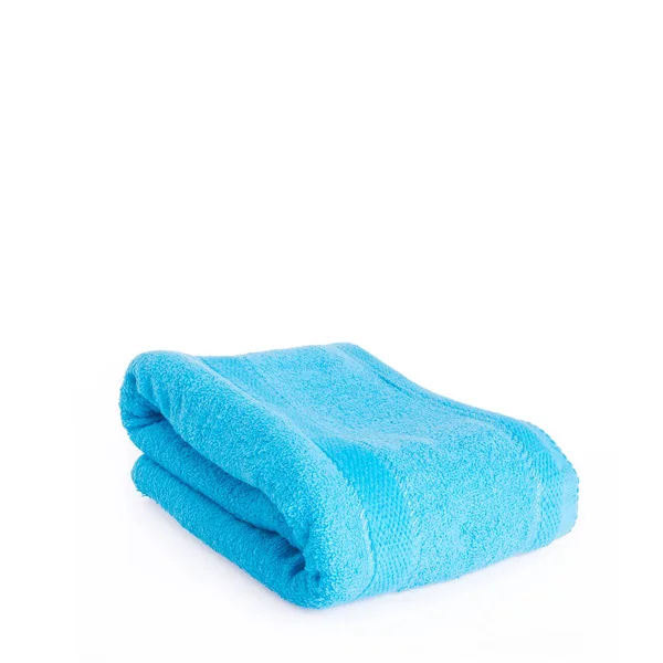 Handduk eller bad hand duk på en ny bakgrund. — Stockfoto