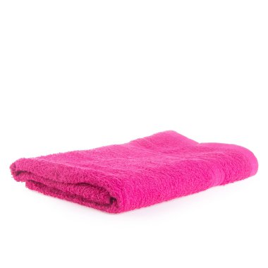 Yeni bir arka planda havlu veya banyo havlusu.