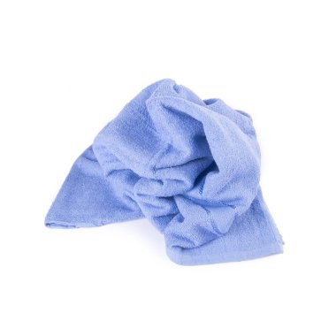 Yeni bir arka planda havlu veya banyo havlusu.