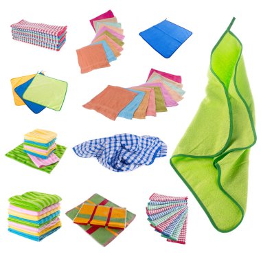 Yeni bir arka planda havlu veya banyo havlusu.