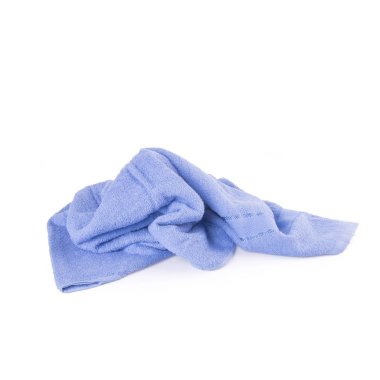 Yeni bir arka planda havlu veya banyo havlusu.