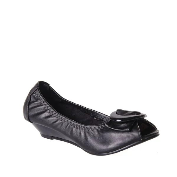 Scarpa o scarpa da donna su uno sfondo nuovo . — Foto Stock