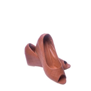 bir arka plan yeni ayakkabı veya kadın ayakkabı.