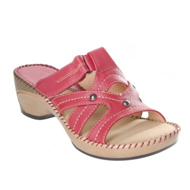 bir arka plan yeni ayakkabı veya kadın ayakkabı.