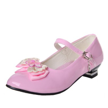 Ayakkabı veya bir arka plan üzerinde kız ayakkabı.