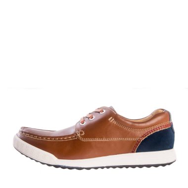 Ayakkabı veya moda kavramı bir arka plan üzerinde erkek ayakkabı.