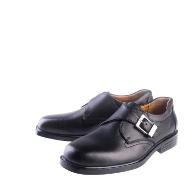 Ayakkabı ya da renk erkek ayakkabıları bir arka plan üzerinde siyah.