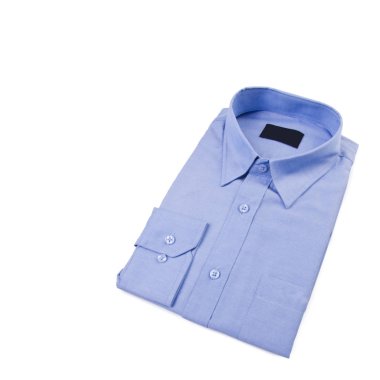 gömlek veya izole katlanmış moda erkek gömlek yeni.