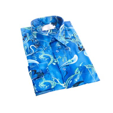 gömlek ya da adamın arka plan üzerinde batik forması.