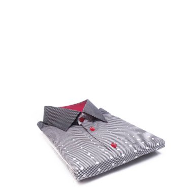 gömlek veya izole katlanmış moda erkek gömlek yeni.