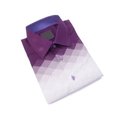 gömlek veya izole katlanmış moda erkek gömlek yeni.