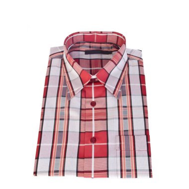 gömlek veya izole katlanmış moda erkek gömlek yeni.