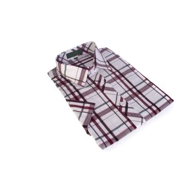 gömlek veya izole katlanmış moda erkek gömlek yeni.