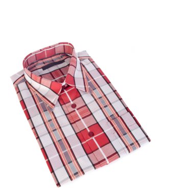 gömlek veya izole katlanmış moda erkek gömlek yeni.