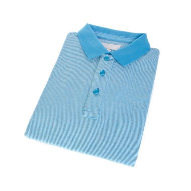 beyaz arka plan üzerinde izole erkekler için gömlek veya polo gömlek.