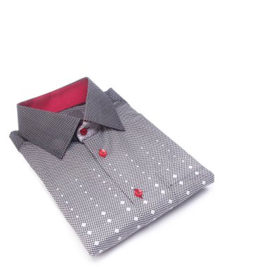 gömlek veya izole katlanmış moda erkek gömlek yeni.