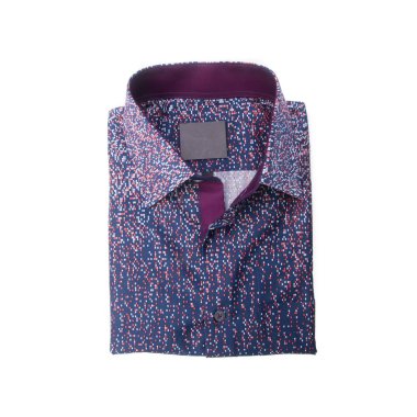 gömlek veya izole katlanmış moda erkek gömlek yeni.