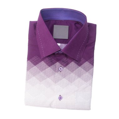 gömlek veya izole katlanmış moda erkek gömlek yeni.