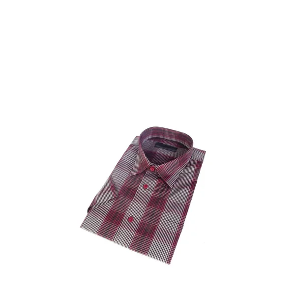 Camisa ou isolado dobrado moda homens camisa nova . — Fotografia de Stock