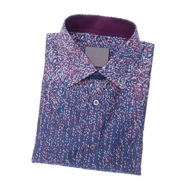 gömlek veya izole katlanmış moda erkek gömlek yeni.