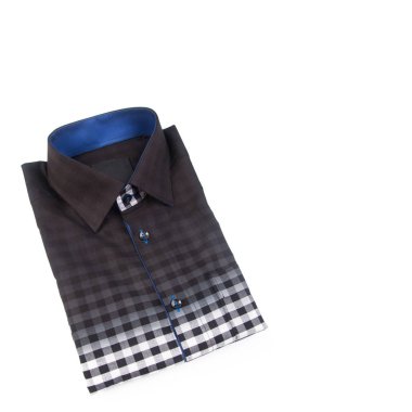 gömlek veya izole katlanmış moda erkek gömlek yeni.