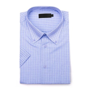 gömlek veya izole katlanmış moda erkek gömlek yeni.