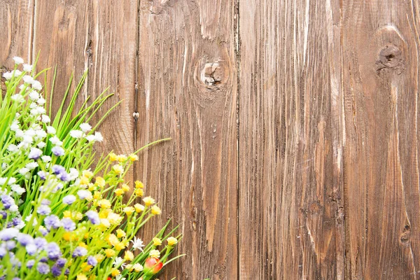 Vara Este Perioadă Căldură Frumusețe Uimitor Frumos Flori Sălbatice Smulse — Fotografie, imagine de stoc