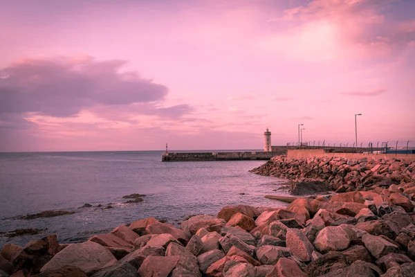 Beautiful Sunset Scottish Seashore — Stock Photo, Image