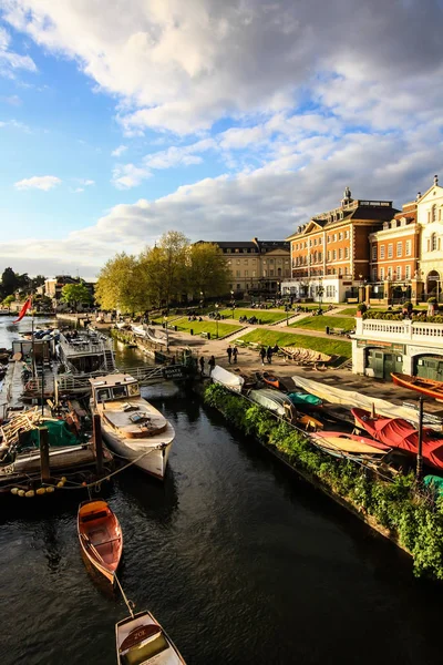 Immagine Panoramica Del Fiume Tamigi Richmond Londra Inghilterra Regno Unito — Foto Stock