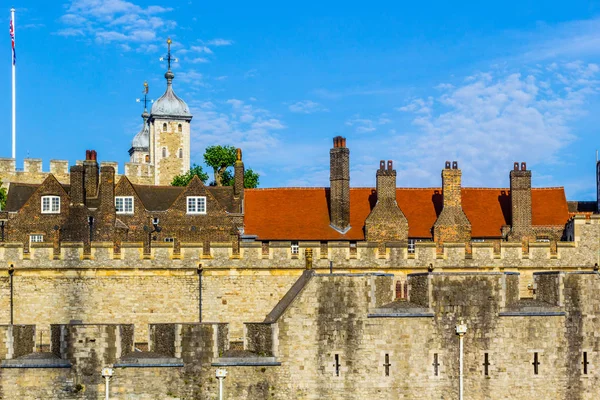 Historiska Tower Slott London Storbritannien — Stockfoto