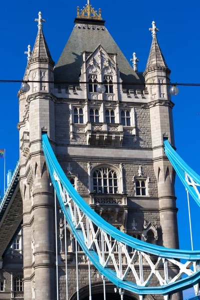 Tower Bridge Close Reino Unido — Fotografia de Stock