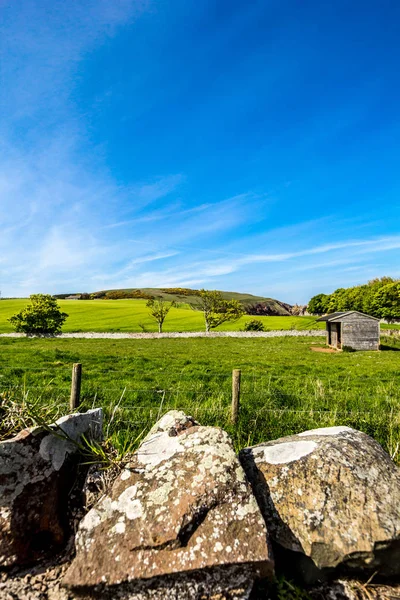 Beau Paysage Dans Village Abbs Écosse Royaume Uni — Photo