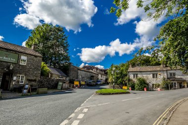 Malham, Kuzey Yorkshire 'da bir köy, Ingiltere, Birleşik Krallık