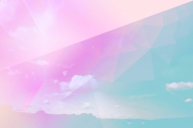 Hassas soyut üçgenler, çokgen 3d arka plan