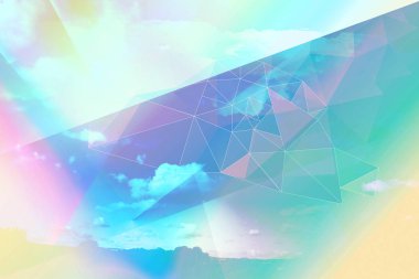 Yorkshire Dales, Ingiltere alanları üzerinde rüya gibi pembe gökyüzü.