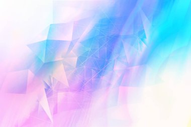 Güzel, modern, çokgen, üçgenler sanatsal backgroun brght