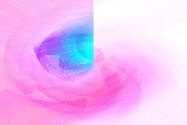 非常微妙的粉红色和蓝色抽象几何背景 — 图库照片